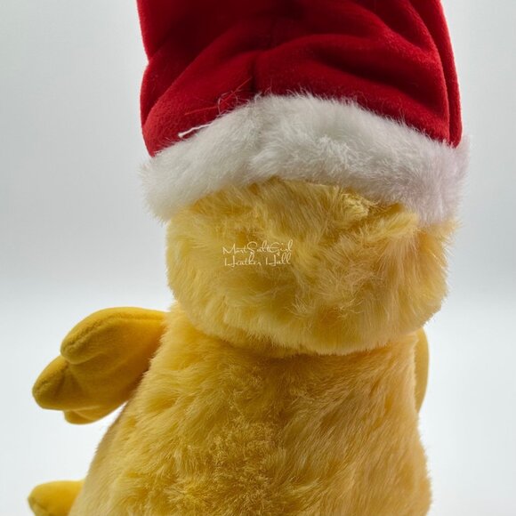 Vintage 1989 Deadstock Platty Santa Duck Plush Yellow By Cheryl Johnson - Picture 9 of 16